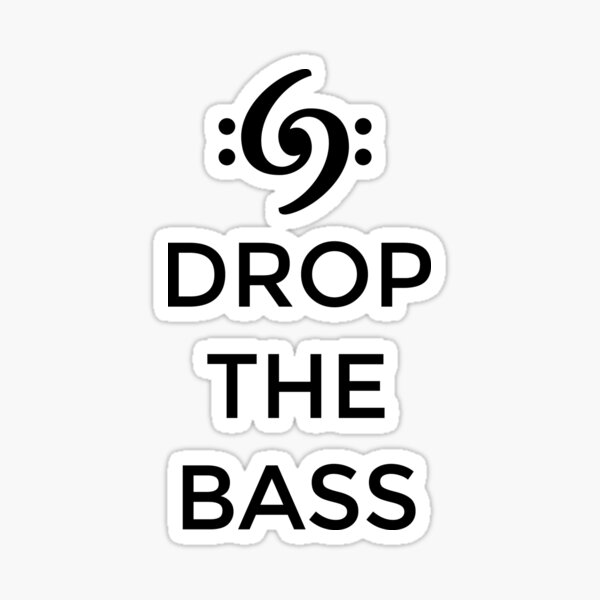 Item preview, Drop the Bass 69 Black designed and sold by theshirtshops.