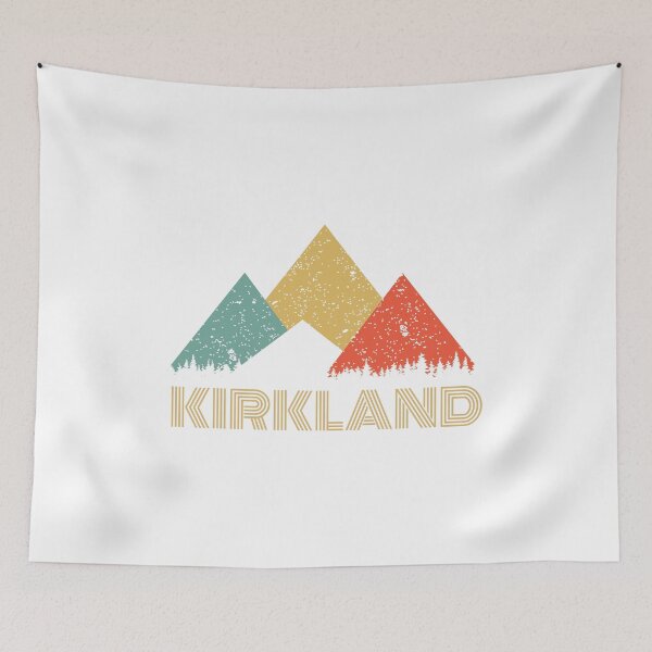 Item preview, Retro City of Kirkland Mountain Shirt designed and sold by Theodore Cory.