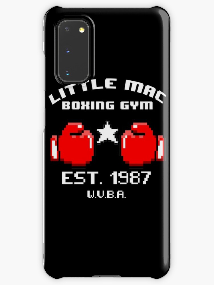 Little Mac Boxing Gym Punch Out Case Skin For Samsung Galaxy By Doubleac Redbubble