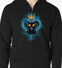Ice-cream Heartless Zipped Hoodie