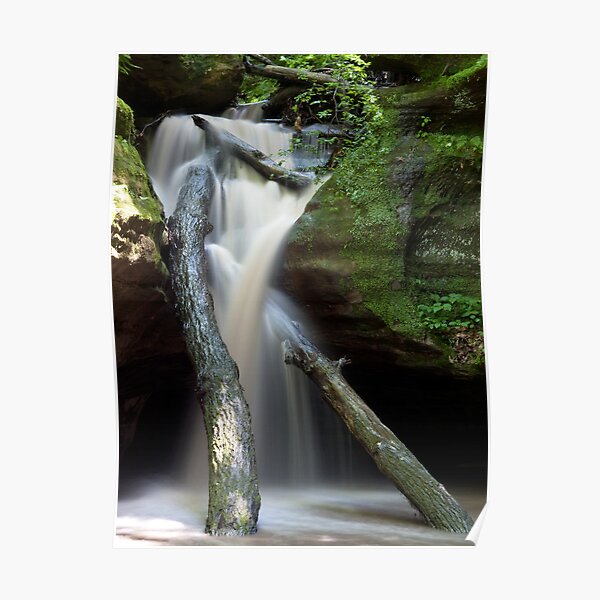 Kaskaskia Canyon Poster