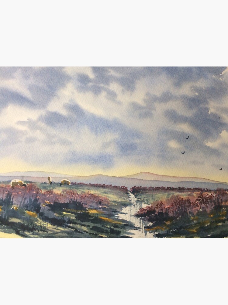 "Heather on Rosedale Tops" Sticker by GlennMarshall Redbubble