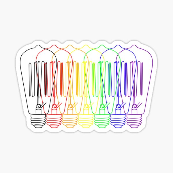 Item preview, Rainbow Bulbs designed and sold by VoodooSoup.