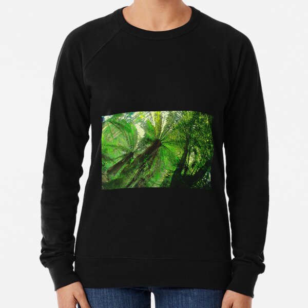 Spinning in the forest Lightweight Sweatshirt