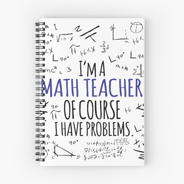 Item preview, Math Teacher With Problems Funny designed and sold by remoteart.