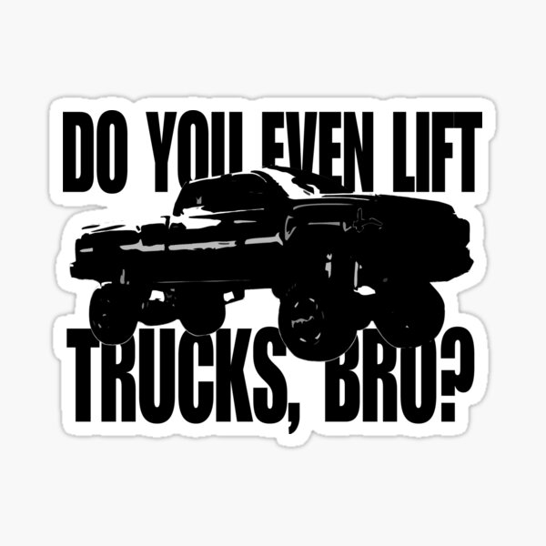 Download Lifted Trucks Stickers Redbubble