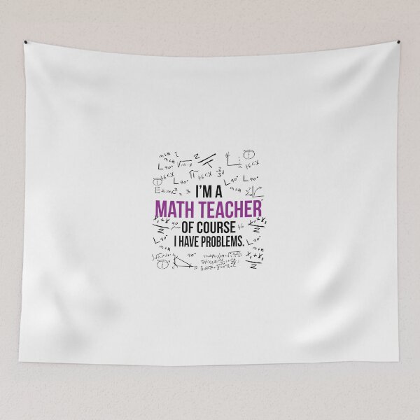 Item preview, Really Funny Math Teacher With Problems designed and sold by remoteart.