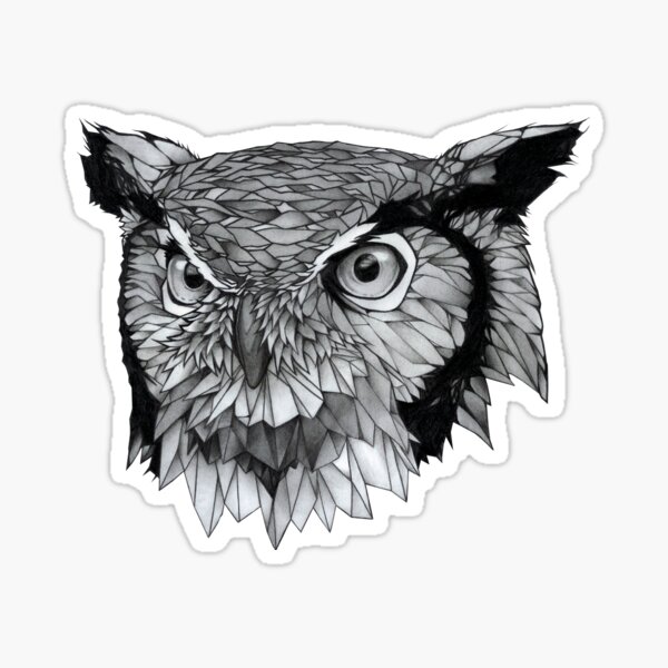Item preview, Owl designed and sold by Puddingshades.