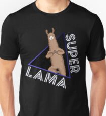 Super Lama Superhero Animal Gift Comic Unisex T-Shirt
