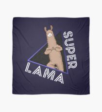 Super Lama Superhero Animal Gift Comic Scarf