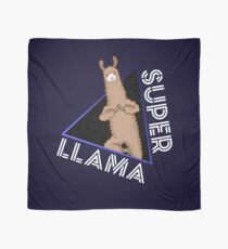 Super Llama Superhero Animal Gift Comic Scarf