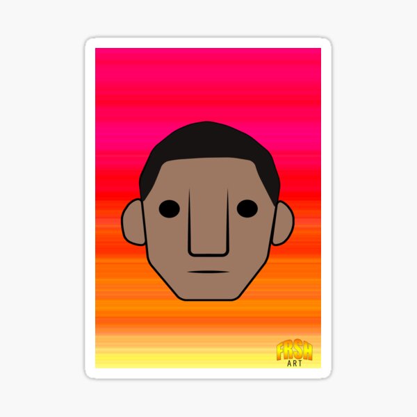 Vista previa del artículo con la obra «Pharrell», diseñado y vendido por solidwaste.