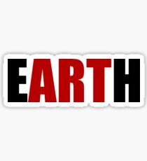 Earth Art Sticker