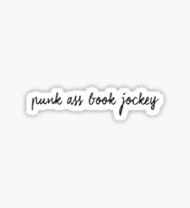 Punk Ass Buch Jockey Sticker
