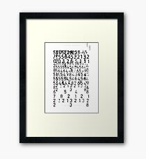 DIGITAL * 1 Gerahmtes Wandbild