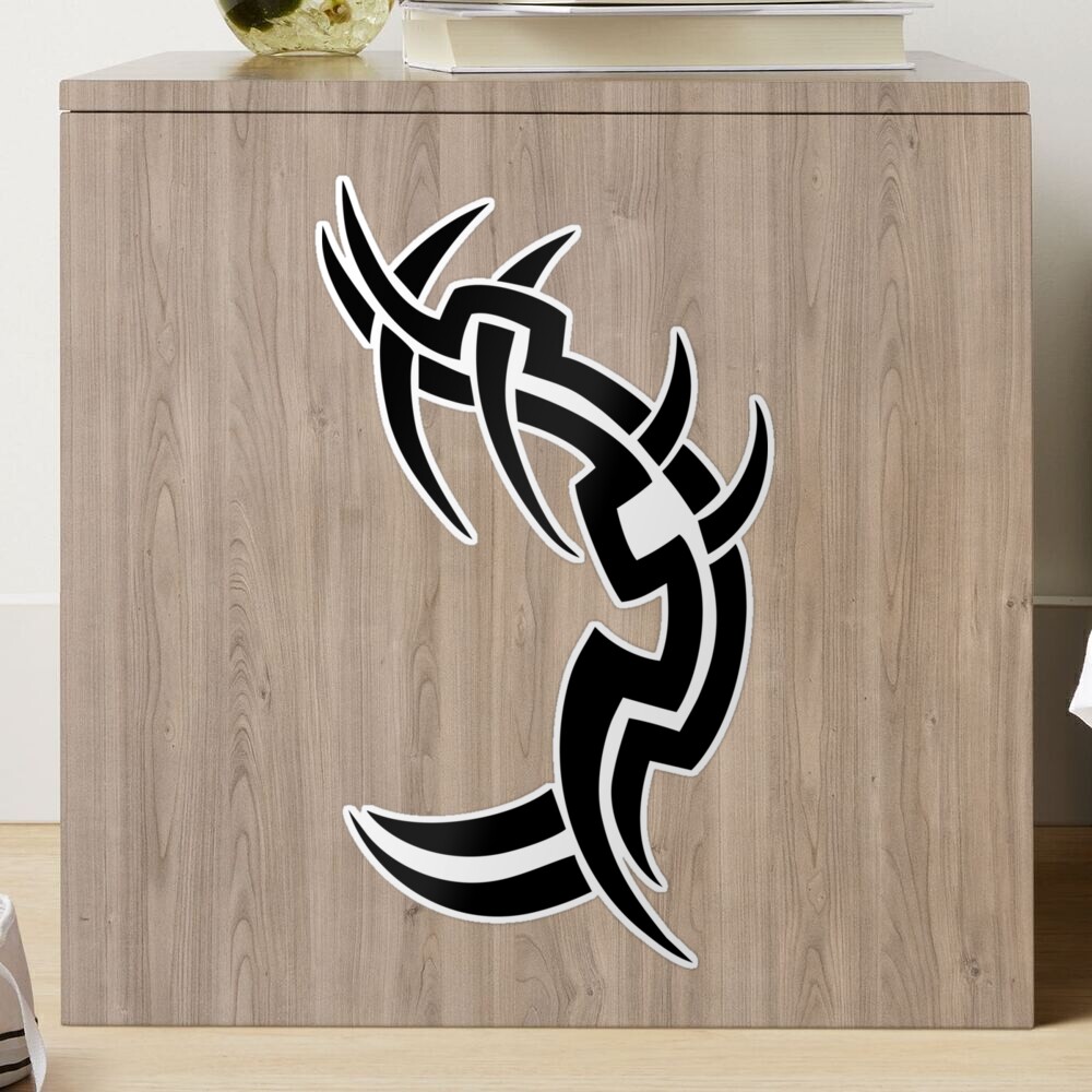 Cool Tribal Tattoo Sticker for Sale by Kenku | Redbubble