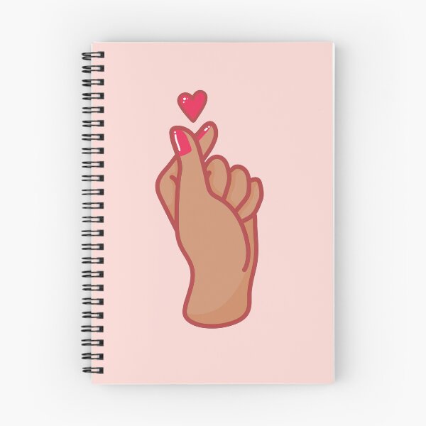 Item preview, Cute K-POP finger heart designed and sold by namjoonstrash.