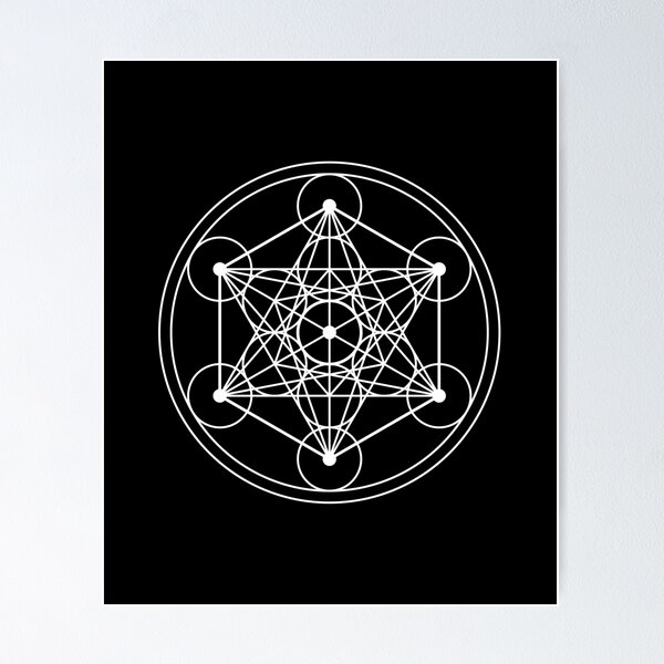 Item preview, Metatron's Cube Sacred Geometry  designed and sold by highparkoutlet.