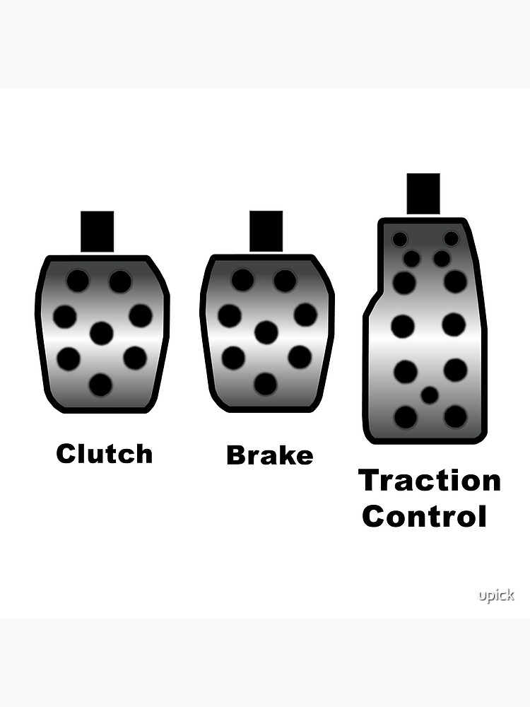 "Traction Control" Poster for Sale by upick Redbubble