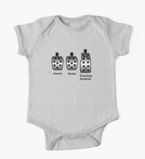 Traktionskontrolle Baby Body Kurzarm