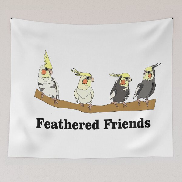 Item preview, Feathered Friends designed and sold by birbistheword.