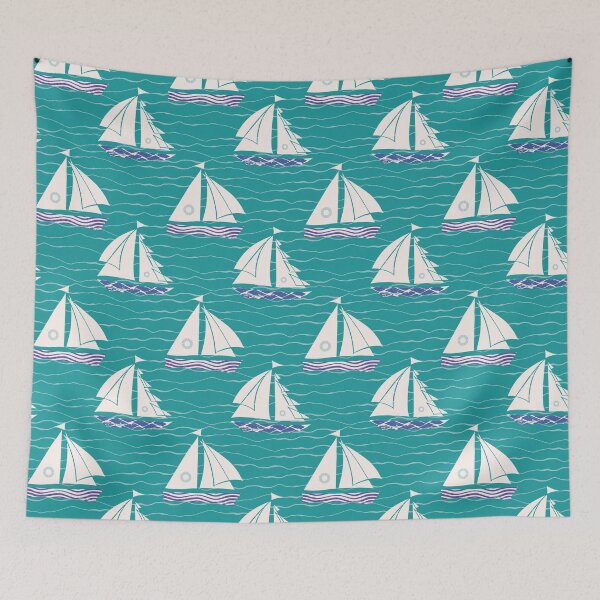 Item preview, Sail Away Flotilla designed and sold by beateallerton.