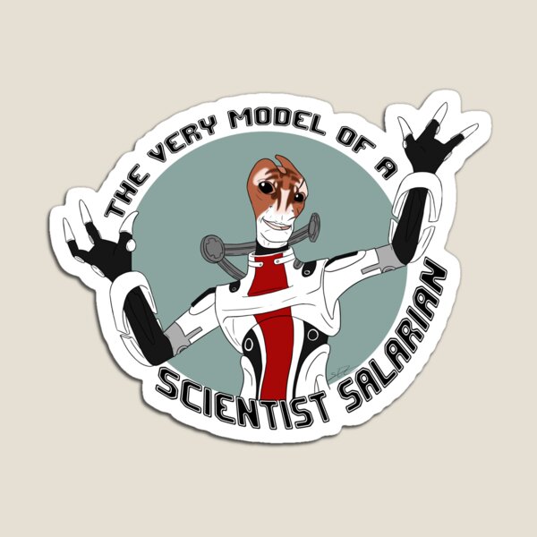 Item preview, Scientist Salarian designed and sold by DragonoftheDark.