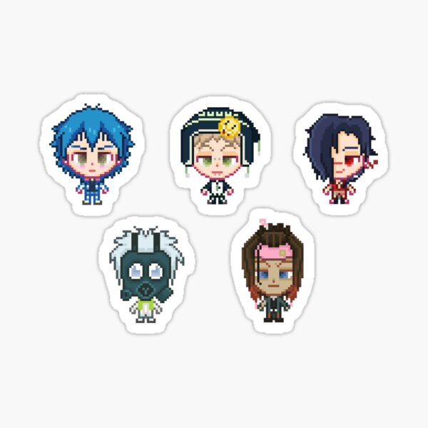 DMMd Pixels Sticker