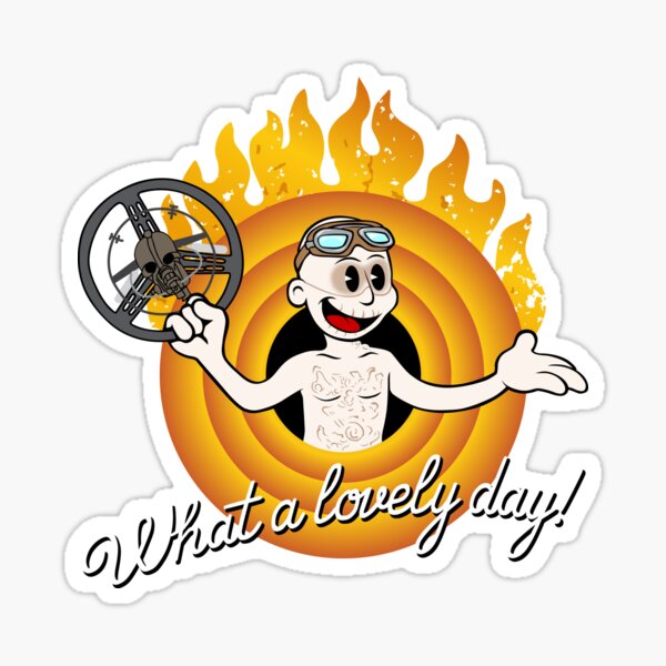 That's Nux, folks! Sticker