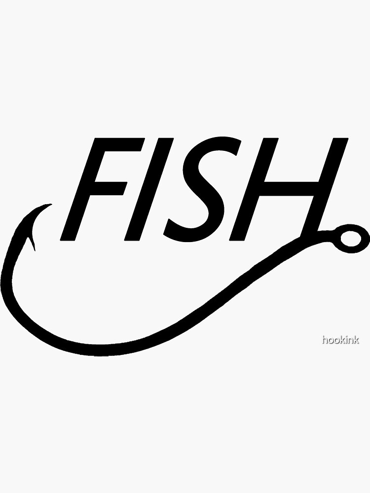 FISH HOOK | Sticker