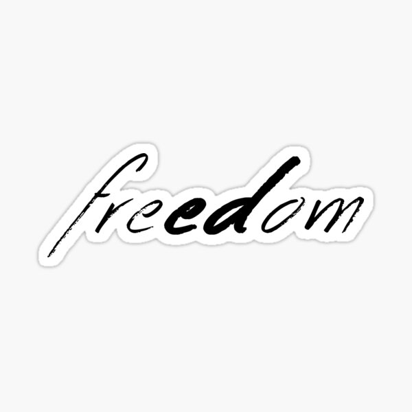 Freiheit Sticker