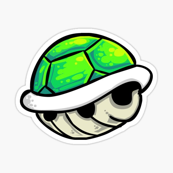 Koopa-Schale Sticker