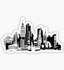 Pegatina NYC Landmarks by Tai's Tees