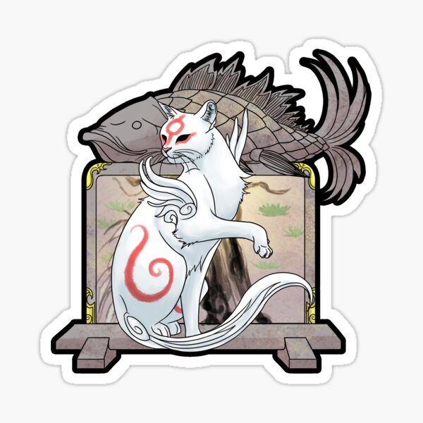 Item preview, Kabegami - Okami designed and sold by Susmishious.