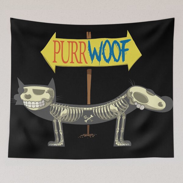 Aperçu de l'œuvre PurrWoof créée et vendue par angelrotten13.