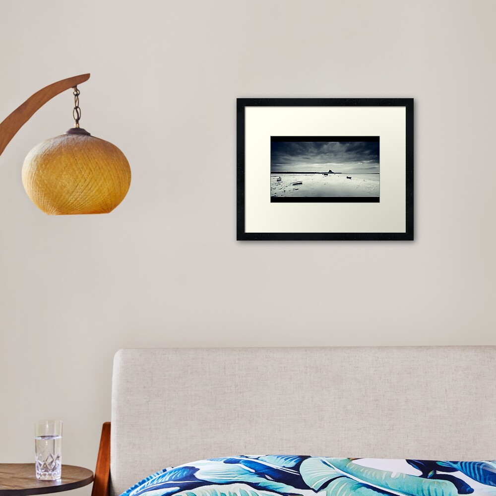 Bleak harbour Framed Art Print