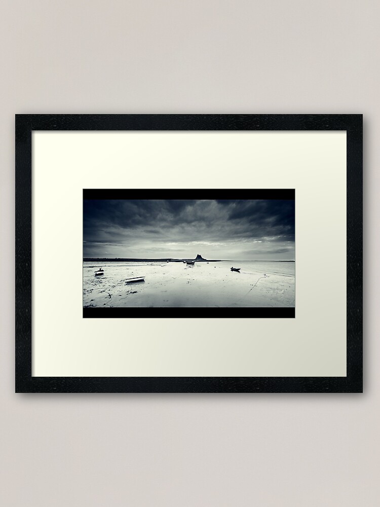 Alternate view of Bleak harbour Framed Art Print