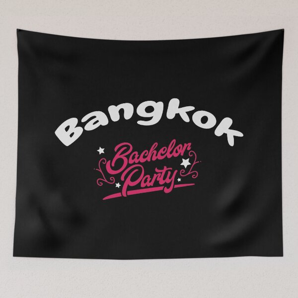 Item preview, Bachelor Party Shirt Bangkok Pre Wedding Celebration Tee designed and sold by haselshirt.