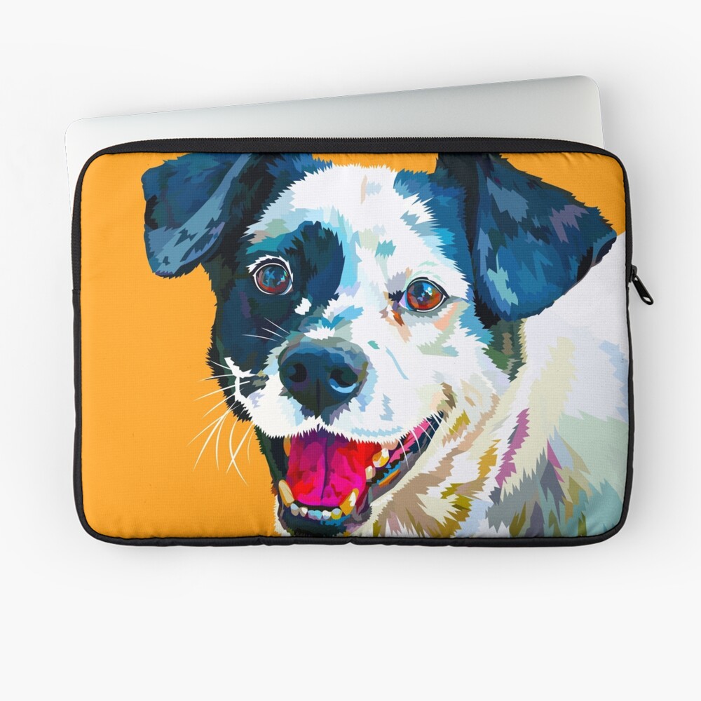 Happy Dog - Your Loyal Friend Laptop Sleeve