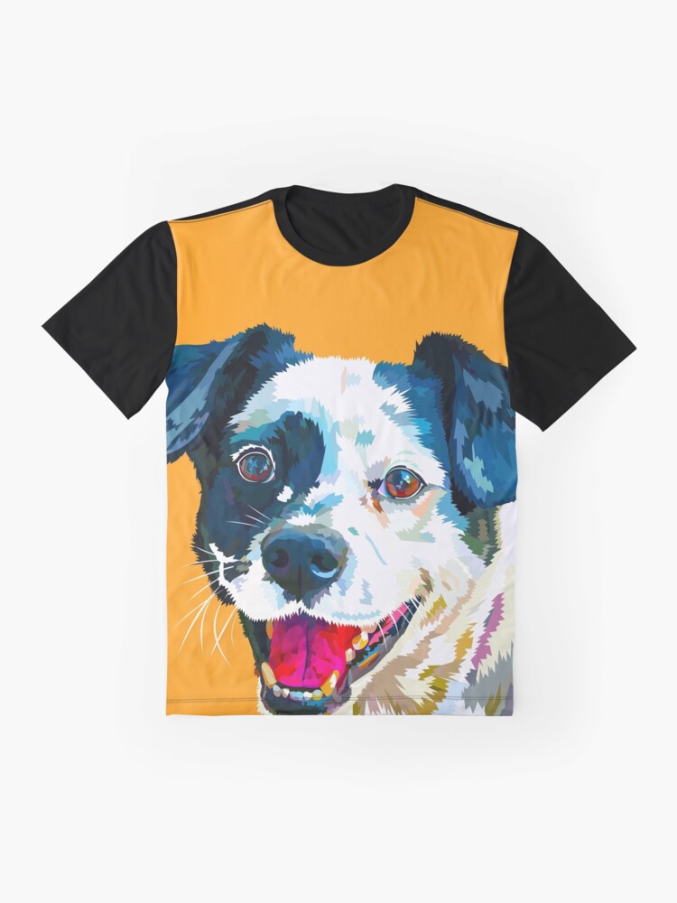 Alternate view of Happy Dog - Your Loyal Friend Graphic T-Shirt