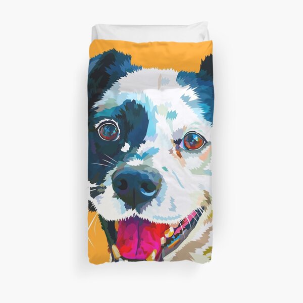 Happy Dog - Your Loyal Friend Duvet Cover