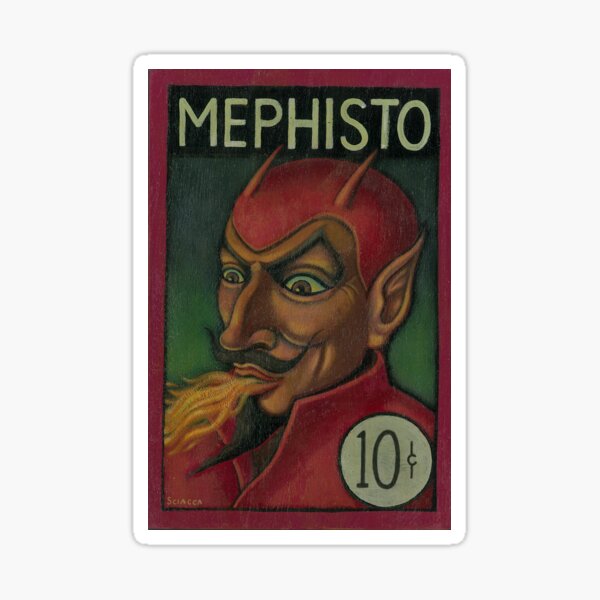 Mephisto Sticker