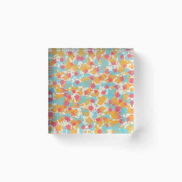 Item preview, Colorful Paint Splatter Pattern  designed and sold by BrennaAldredge.