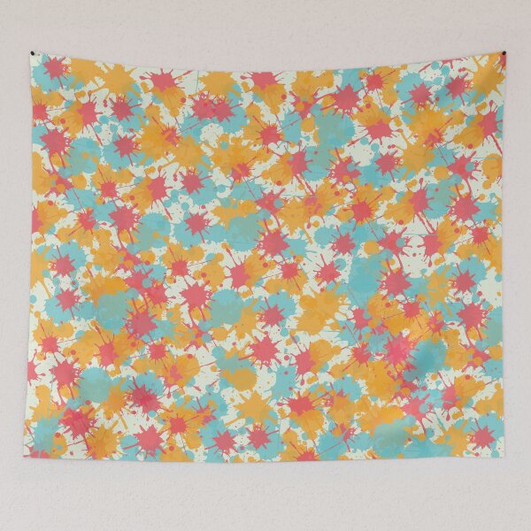 Item preview, Colorful Paint Splatter Pattern  designed and sold by BrennaAldredge.