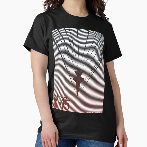 Item preview, Shockwave X-15 | Retro Supersonic Airplane Art designed and sold by RealPilotDesign.