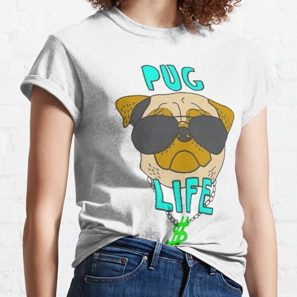 Pewdiepie Pugs T Shirts Redbubble - pug life shirt roblox