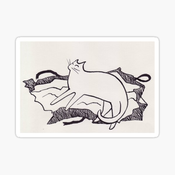 Cats love presents 2 Sticker