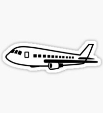 Airplane Sticker