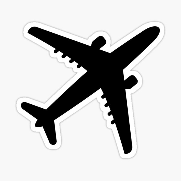 Download Airplane Stickers | Redbubble