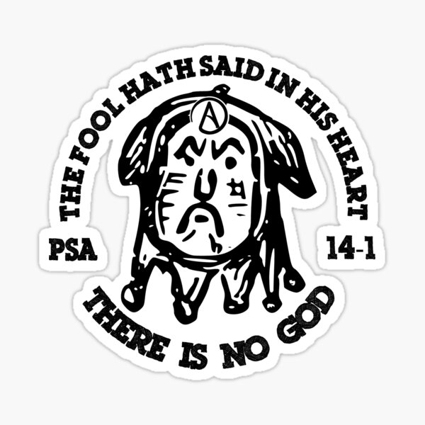 Item preview, PSALM 14-1 THE FOOL  designed and sold by Calgacus.
